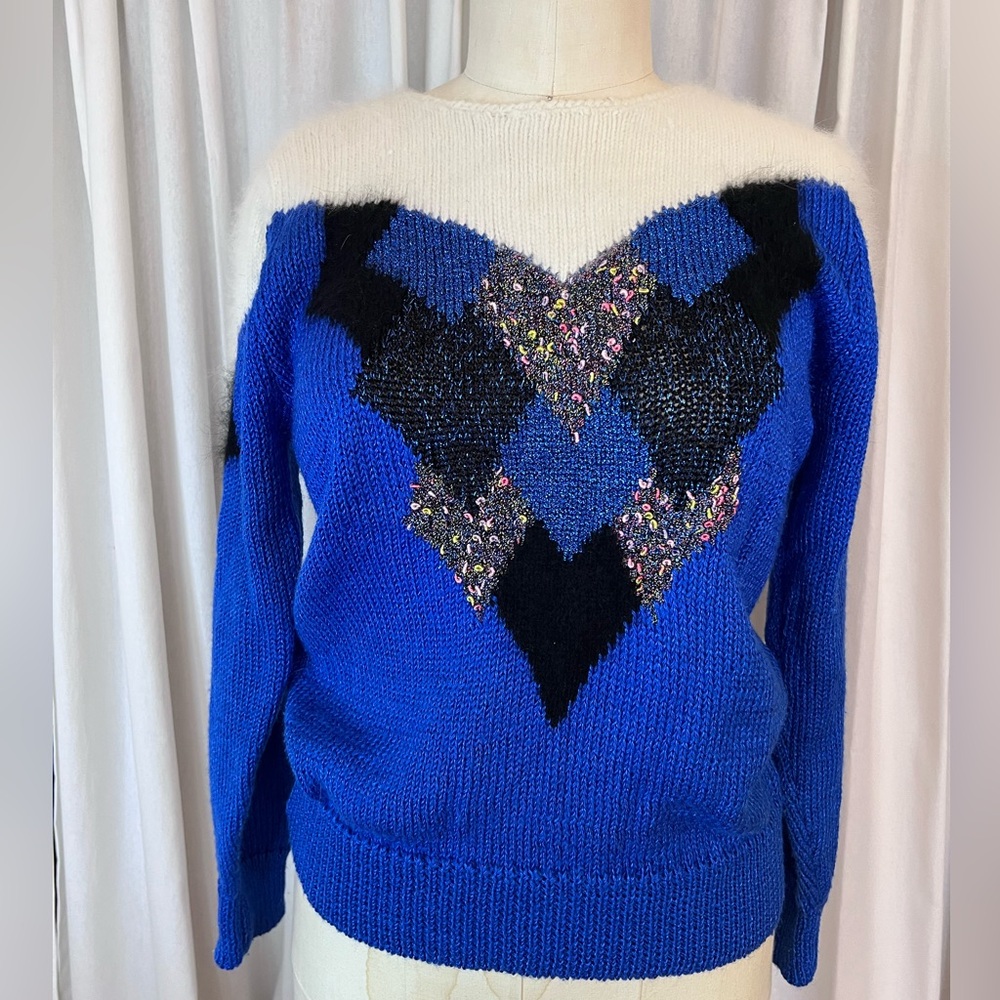 Angenie vintage 80’s graphic sweater
